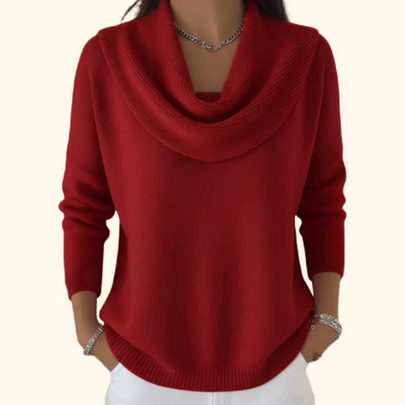Ava™ - Sweater with Collar