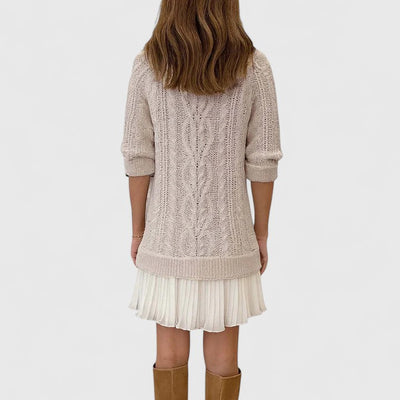CLAIRE – KNIT SWEATER DRESS