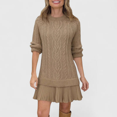 CLAIRE – KNIT SWEATER DRESS
