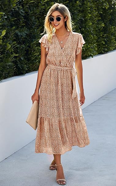 Melissa | Front Tie Detail Maxi Dress