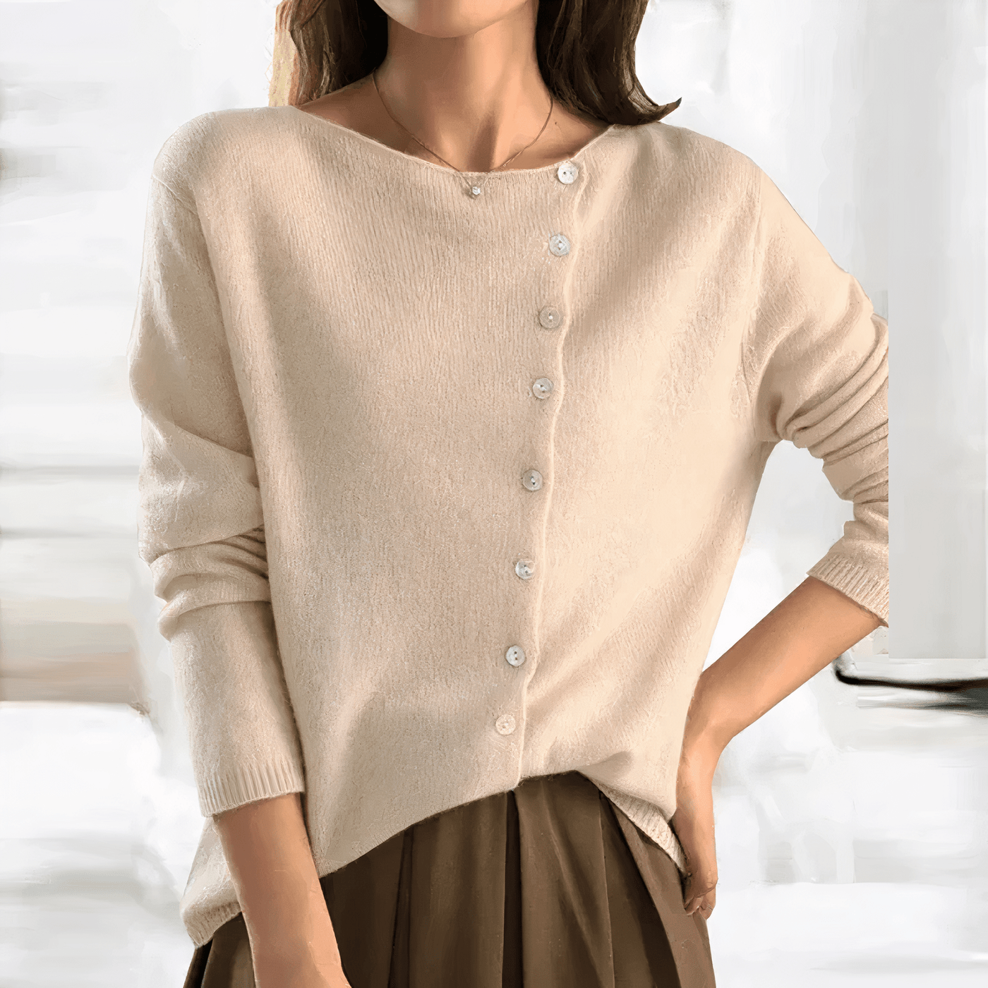 Elize Soft Knit | Evening Calm Cardigan