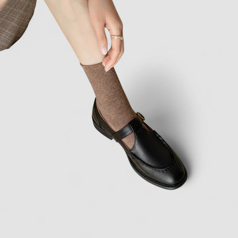 Avery™| Square Toe Mary Jane Orthopedic Shoes